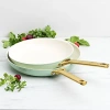 Greenpan Reserve Ceramic Nonstick 10 & 12 Frypan Set In Julep