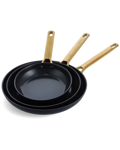 GREENPAN GREENPAN RESERVE HEALTHY CERAMIC NONSTICK 3PC FRYPAN SET