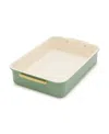 Greenpan Reserve Healthy Ceramic Nonstick Bakeware, Rectangular Cake Pan