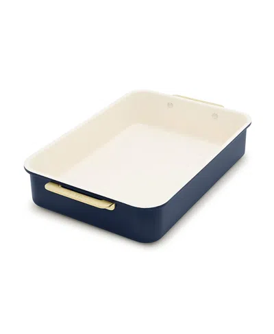 Greenpan Reserve Healthy Ceramic Nonstick Bakeware, Rectangular Cake Pan In Blue