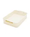 Greenpan Reserve Healthy Ceramic Nonstick Bakeware, Rectangular Cake Pan In White