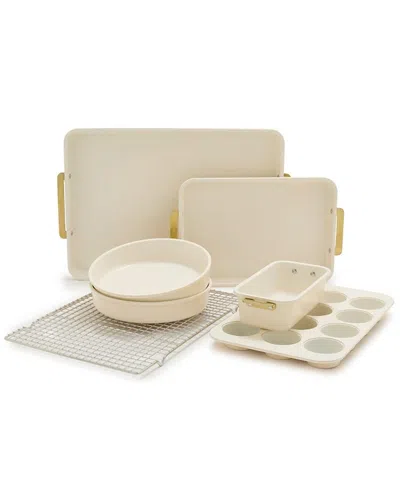 Greenpan Reserve Healthy Ceramic Nonstick Bakeware, Set Of 7 In White