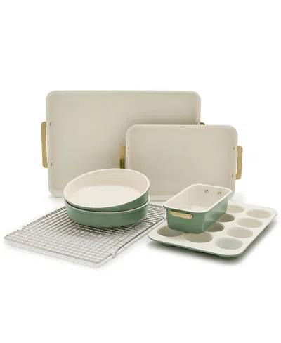Greenpan Reserve Healthy Ceramic Nonstick Bakeware, Set Of 7 In White