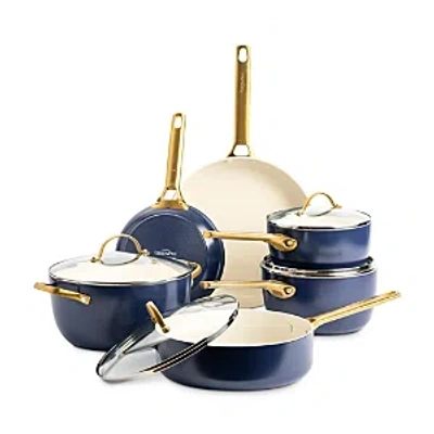 Greenpan Reserve Healthy Ceramic Nonstick Cookware, Set Of 10 In Twilight