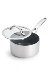 Greenpan Valencia Pro 1.5-quart Stainless Steel Saucepan With Lid In Stainless Steel