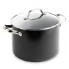 Greenpan Valencia Pro Healthy Ceramic Nonstick Stockpot With Lid, 8 Qt