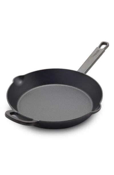 Greenpan X Bobby Flay 12-inch Cast Iron Frypan In Black