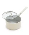 Greenpan X Bobby Flay Professional Grade Ceramic Nonstick 2.53-quart Saucepan With Lid