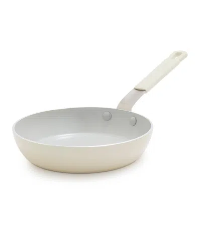 Greenpan X Bobby Flay Professional Grade Ceramic Nonstick 8" Frypan In Cream