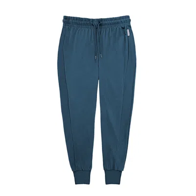 Greentreat Men's Blue Navy Cotton Joggers