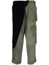 Greg Lauren Army Jacket Tux Velvet Trousers In Black