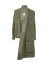 GREG LAUREN ARMY LINEN SPLIT,DM129