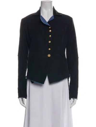 Pre-owned Greg Lauren Blazer In Black