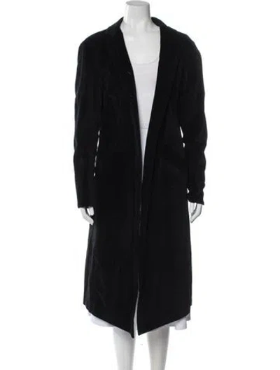 Pre-owned Greg Lauren Coat In Black