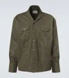 Greg Lauren Cotton Field Jacket In Gray