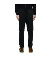 Greg Lauren Drawstring Cotton Sweatpants In Black
