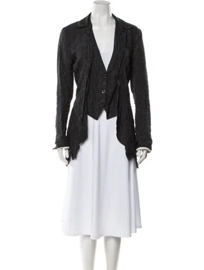 Pre-owned Greg Lauren Evening Jacket In Gray