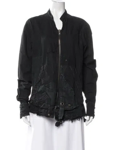 Pre-owned Greg Lauren Jacket In Black