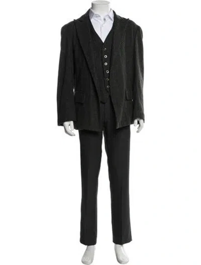 Pre-owned Greg Lauren Jacket In Black
