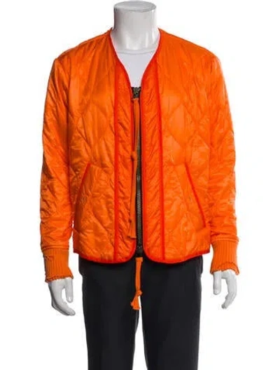 Pre-owned Greg Lauren Jacket In Orange
