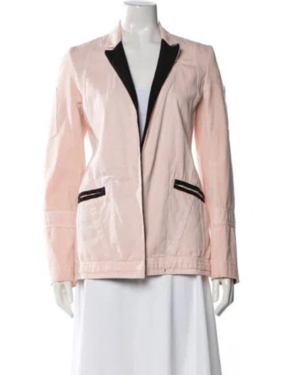 Pre-owned Greg Lauren Jacket In Pink