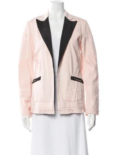Pre-owned Greg Lauren Jacket In Pink
