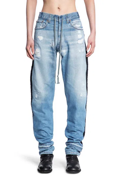 Greg Lauren Jeans In Blue