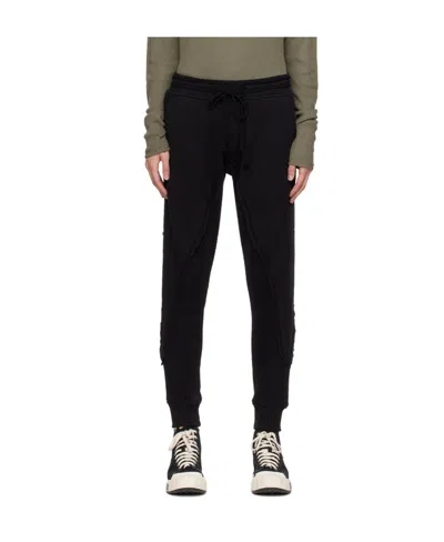 Greg Lauren Black 50/50 Lounge Pants