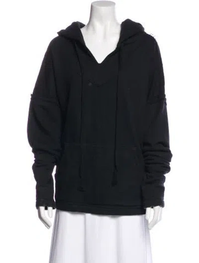 Pre-owned Greg Lauren Linen Jacket In Black