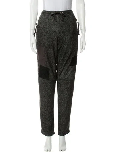 Pre-owned Greg Lauren Linen Sweatpants In Green