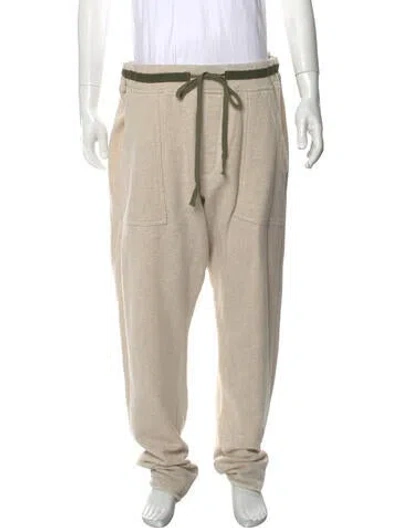Pre-owned Greg Lauren Lounge Bottoms In Neutral