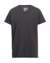 Greg Lauren Man T-shirt Black Size 2 Cotton In Black