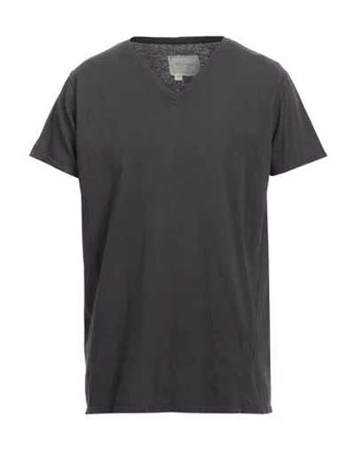 Greg Lauren Man T-shirt Black Size 2 Cotton