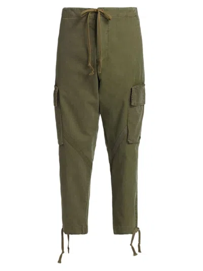 Greg Lauren Men's Army 34-inch Gl Cargo Pants