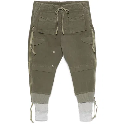 Greg Lauren Pants In Green