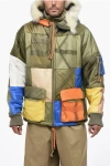 Greg Lauren Parachute Scrapwrk Color-block Panelled Jacket
