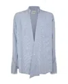 Greg Lauren Blue Striped Winged Gl1 Shirt In Gray