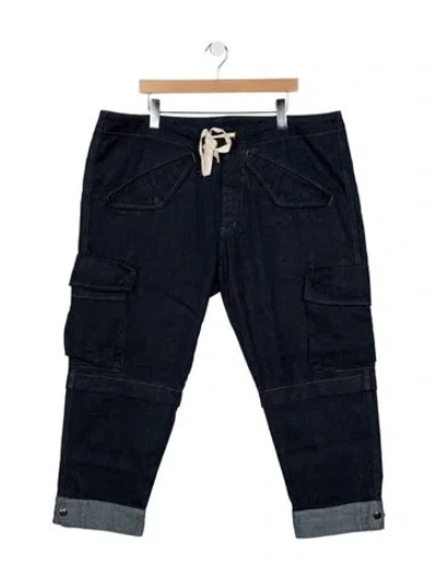 Pre-owned Greg Lauren Relaxed Fit Jeans In Blue