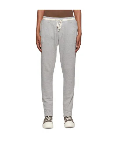 Greg Lauren Strap-up Sweatpants In Gray