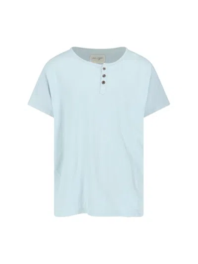 Greg Lauren T-shirts And Polos In Light Blue
