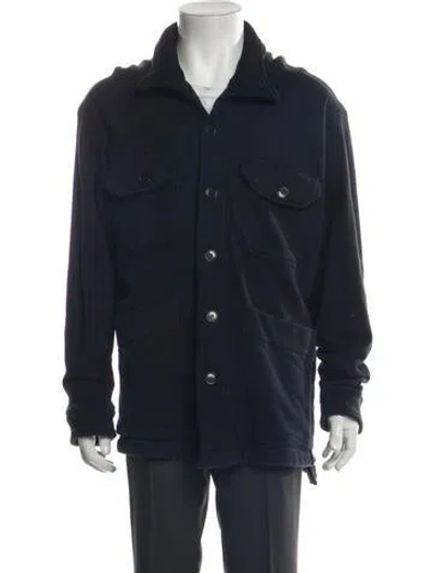 Pre-owned Greg Lauren Utility Jacket In Black