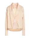 Greg Lauren Woman Jacket Sand Size 2 Polyester In Beige