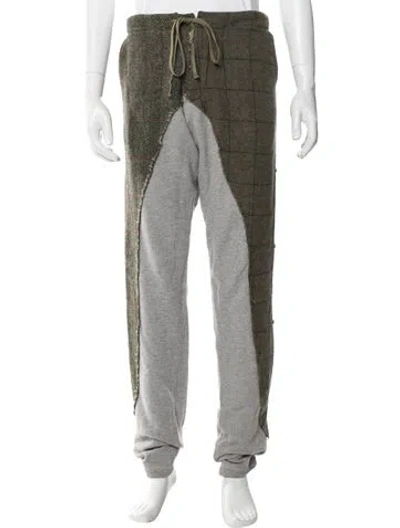 Pre-owned Greg Lauren Wool Lounge Bottoms In Multi