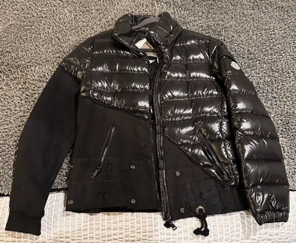 MONCLER - Lauren☆ Pre-owned Greg Lauren X Moncler Greg Laurent X Moncler Black Maya