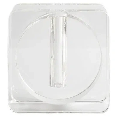 Pre-owned Greg Natale Caldera Vase Clear By  In Transparent