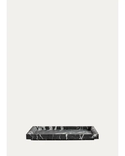 Greg Natale Celesta Marble Tray In Gray