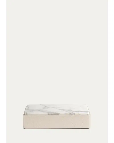 Greg Natale Palco Decorative Box In Neutral