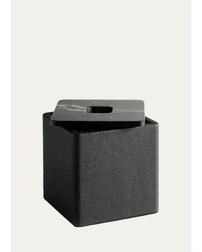 Greg Natale Palco Tissue Box In Black