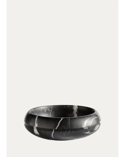 Greg Natale Piccolo Marble Decorative Bowl In Gray