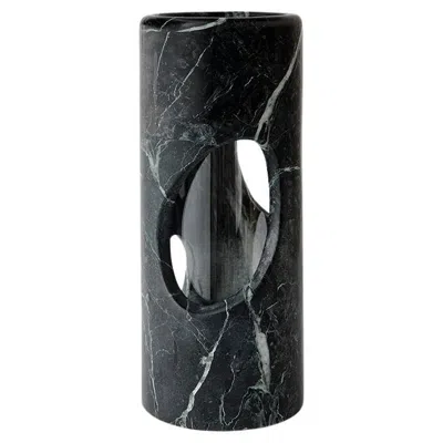 Pre-owned Greg Natale Pietra Vase Verde By  In Black